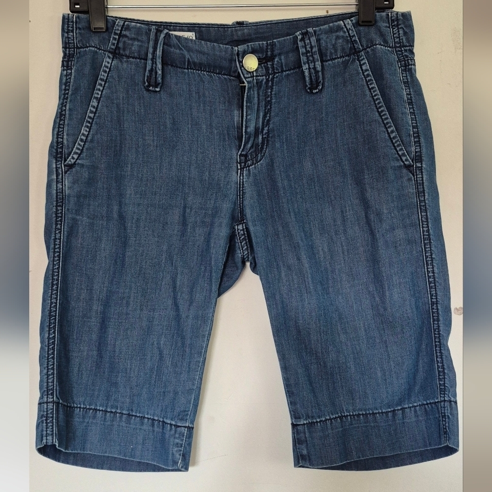 Women's Blue Denim Shorts